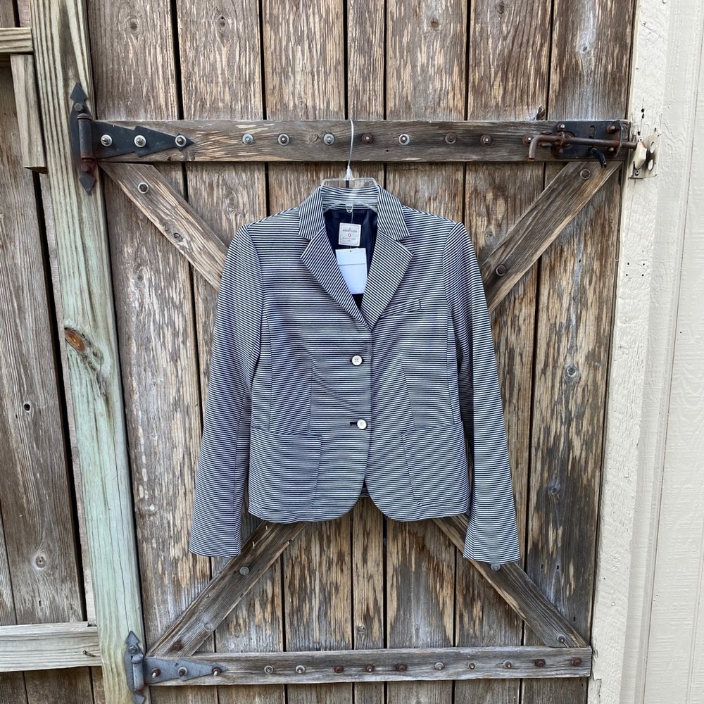 GAP Academy Blazer Navy & White Stripes